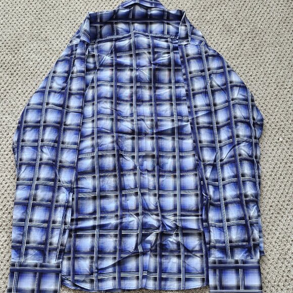 Bugatchi Button Up Collared Shirt - Picture 2 of 4